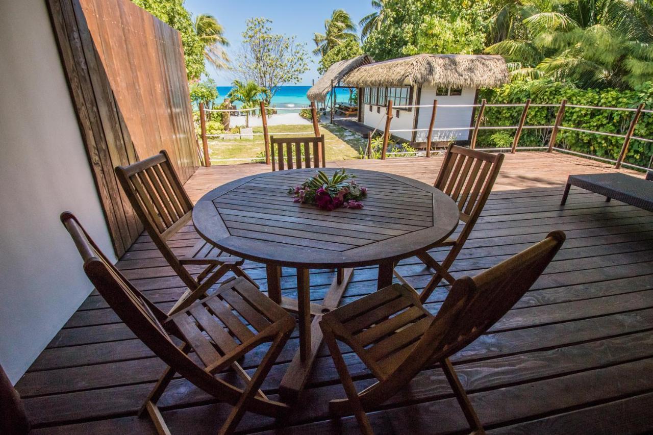 Le Coconut Lodge Avatoru Exterior foto